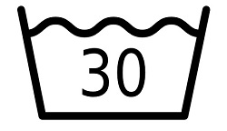 30 Grad Wäsche Symbol